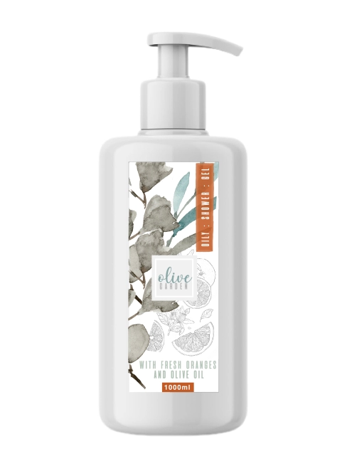 Oily shower gel with orange olive oil.
The formula contains plant ingredients that cleanse the body with gentle surfactants. Organic orange oil and organic olive oil have a beneficial effect on your 